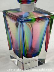 MaxSold Auction: Murano Italian Rainbow Crystal Decanter - Campbell (California, USA) PARTNER MANAGED Estate Sale Online Auction -  Dell Avenue