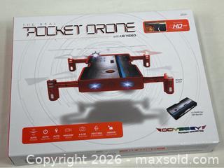MaxSold Auction: NEW Odyssey HD Pocket Drone - Campbell (California, USA) PARTNER MANAGED Estate Sale Online Auction -  Dell Avenue