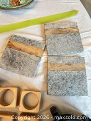 MaxSold Auction: Coasters and Seagull Pewter Cheese Plate B  - Toronto (Ontario, Canada) Downsizing Online Auction - Kimbark Blvd 