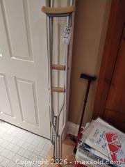 MaxSold Auction: Crutches and Cane C - Toronto (Ontario, Canada) Downsizing Online Auction - Kimbark Blvd 