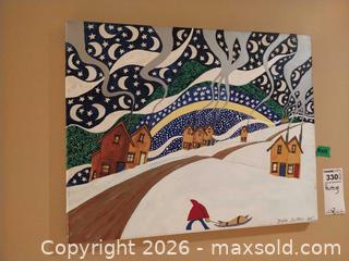 MaxSold Auction: Dale Sutton Painting B - Toronto (Ontario, Canada) Downsizing Online Auction - Kimbark Blvd 
