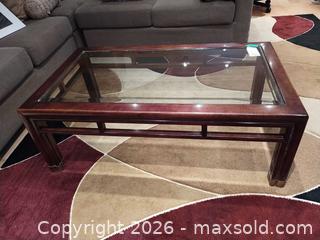 MaxSold Auction: Glass Top Coffee Table C - Toronto (Ontario, Canada) Downsizing Online Auction - Kimbark Blvd 