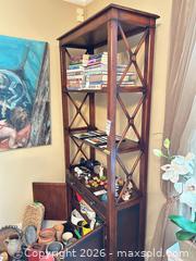 MaxSold Auction: Hickory White Shelving Cabinet D - Toronto (Ontario, Canada) Downsizing Online Auction - Kimbark Blvd 