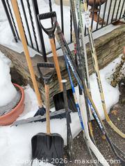 MaxSold Auction: Hockey sticks and shovel B - Toronto (Ontario, Canada) Downsizing Online Auction - Kimbark Blvd 