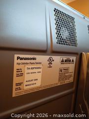 MaxSold Auction: Panasonic TH-50PX600U 50-inch Plasma TV (2006) C - Toronto (Ontario, Canada) Downsizing Online Auction - Kimbark Blvd 