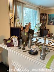 MaxSold Auction: Pewter Brass And Clock B  - Toronto (Ontario, Canada) Downsizing Online Auction - Kimbark Blvd 