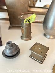 MaxSold Auction: Pewter Brass And Clock B  - Toronto (Ontario, Canada) Downsizing Online Auction - Kimbark Blvd 