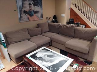 MaxSold Auction: Sectional D - Toronto (Ontario, Canada) Downsizing Online Auction - Kimbark Blvd 