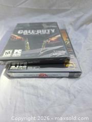 MaxSold Auction: Call of Duty & Need For Speed PC Games - Factory Sealed - San Jose (California, USA) SELLER MANAGED Reseller Online Auction - North 24th Street