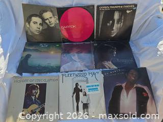 MaxSold Auction: Lot of 9 12" LP Vinyl Records - San Jose (California, USA) SELLER MANAGED Reseller Online Auction - North 24th Street