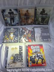 MaxSold Auction: PlayStation 3 Games Lot, (8) - San Jose (California, USA) SELLER MANAGED Reseller Online Auction - North 24th Street