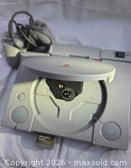 MaxSold Auction: Sony PlayStation (PS1) Original / PSX Gray Console - San Jose (California, USA) SELLER MANAGED Reseller Online Auction - North 24th Street