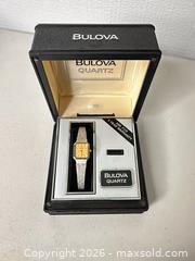 MaxSold Auction: Bulova Women's Two-Tone Quartz Wrist Watch - San Jose (California, USA) SELLER MANAGED Downsizing Online Auction - East Humboldt Street