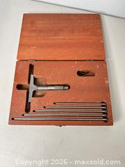 MaxSold Auction: Lufkin Rule Co. No. 513 Telescoping Rod Depth Micrometer Set - San Jose (California, USA) SELLER MANAGED Downsizing Online Auction - East Humboldt Street
