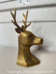 MaxSold Auction: Mid-Century Brass Decorative Figurine, Gold Tone, 9–12 in - San Jose (California, USA) SELLER MANAGED Downsizing Online Auction - East Humboldt Street