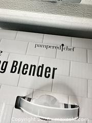 MaxSold Auction: Pampered Chef Deluxe Cooking Blender Model 100125 - Black - San Jose (California, USA) SELLER MANAGED Downsizing Online Auction - East Humboldt Street