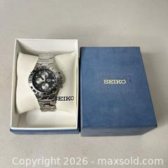 MaxSold Auction: Seiko SNA551 Quartz Stainless Steel Watch - San Jose (California, USA) SELLER MANAGED Downsizing Online Auction - East Humboldt Street