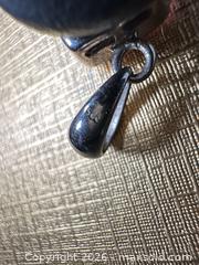 MaxSold Auction: Sterling Silver Amethyst Pendant (925), About 1 in - San Jose (California, USA) SELLER MANAGED Downsizing Online Auction - East Humboldt Street