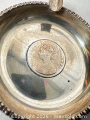 MaxSold Auction: Sterling Silver Ashtray with India One Rupee (Victoria) Coin - San Jose (California, USA) SELLER MANAGED Downsizing Online Auction - East Humboldt Street
