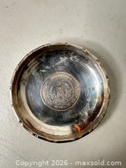MaxSold Auction: Sterling Silver Trinket Dish with Chinese Coin Motif - San Jose (California, USA) SELLER MANAGED Downsizing Online Auction - East Humboldt Street