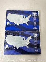 MaxSold Auction: United States Mint 50 State Quarters Proof Sets — 2000 & 2003, 2 Sets - San Jose (California, USA) SELLER MANAGED Downsizing Online Auction - East Humboldt Street
