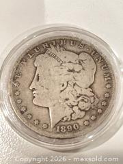 MaxSold Auction: 1890-O Morgan Silver Dollar One Dollar 90% Silver - Coquitlam (British Columbia, Canada) SELLER MANAGED Reseller Online Auction - Robson Drive