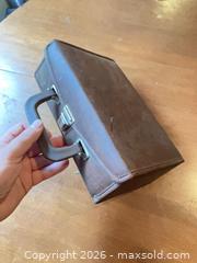 MaxSold Auction: About 12 Audio Cassette Tapes with Small Brown Faux-Leather Case - Coquitlam (British Columbia, Canada) SELLER MANAGED Reseller Online Auction - Robson Drive