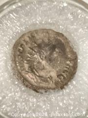 MaxSold Auction: Ancient Roman Silver Coin of Emperor Valerian - Coquitlam (British Columbia, Canada) SELLER MANAGED Reseller Online Auction - Robson Drive