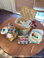 MaxSold Auction: Assorted Sewing & Embroidery Supplies Lot, 50+ Pieces - Coquitlam (British Columbia, Canada) SELLER MANAGED Reseller Online Auction - Robson Drive