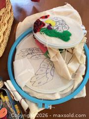 MaxSold Auction: Assorted Sewing & Embroidery Supplies Lot, 50+ Pieces - Coquitlam (British Columbia, Canada) SELLER MANAGED Reseller Online Auction - Robson Drive