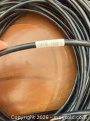 MaxSold Auction: Cat6 Ethernet Patch Cable 150 ft Black (2 Coils) - Coquitlam (British Columbia, Canada) SELLER MANAGED Reseller Online Auction - Robson Drive