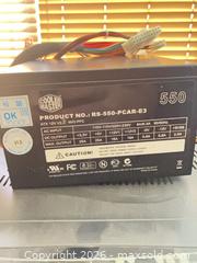 MaxSold Auction: Cooler Master RS-550-PCAR-E3 550W PSU & Motorola Cable/DVR - Coquitlam (British Columbia, Canada) SELLER MANAGED Reseller Online Auction - Robson Drive