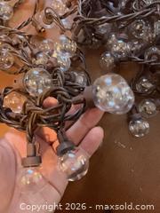 MaxSold Auction: G40 Globe String Lights with Brown Cord, Plug-in (AC) - Coquitlam (British Columbia, Canada) SELLER MANAGED Reseller Online Auction - Robson Drive