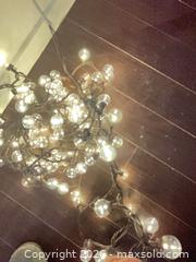 MaxSold Auction: G40 Globe String Lights with Brown Cord, Plug-in (AC) - Coquitlam (British Columbia, Canada) SELLER MANAGED Reseller Online Auction - Robson Drive