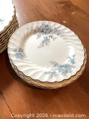 MaxSold Auction: Johnson Brothers Blue Floral Dinnerware Set, 16-18 pcs - Coquitlam (British Columbia, Canada) SELLER MANAGED Reseller Online Auction - Robson Drive