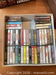 MaxSold Auction: Lot of 21-50 Rock & Pop Cassette Tapes — Bon Jovi, AC/DC, Aerosmith - Coquitlam (British Columbia, Canada) SELLER MANAGED Reseller Online Auction - Robson Drive