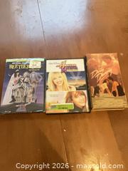 MaxSold Auction: Lot of 3 DVDs/VHS: Hannah Montana, Dirty Dancing, Beetlejuice - Coquitlam (British Columbia, Canada) SELLER MANAGED Reseller Online Auction - Robson Drive