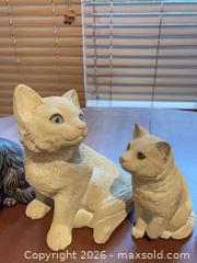 MaxSold Auction: Lot of 5 Cat Figurines & Stained Glass Ornaments - Coquitlam (British Columbia, Canada) SELLER MANAGED Reseller Online Auction - Robson Drive