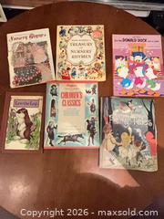 MaxSold Auction: Lot of 6 Vintage Hardcover Children's Books (Various Titles) - Coquitlam (British Columbia, Canada) SELLER MANAGED Reseller Online Auction - Robson Drive