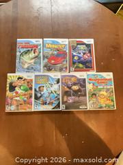 MaxSold Auction: Lot of 7 Nintendo Wii Physical Games (All Discs Included) - Coquitlam (British Columbia, Canada) SELLER MANAGED Reseller Online Auction - Robson Drive