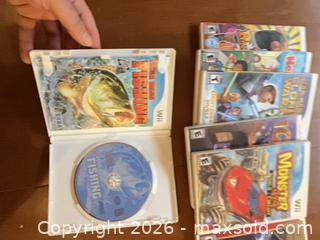 MaxSold Auction: Lot of 7 Nintendo Wii Physical Games (All Discs Included) - Coquitlam (British Columbia, Canada) SELLER MANAGED Reseller Online Auction - Robson Drive