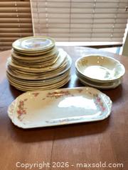 MaxSold Auction: Mix & Match Vintage Porcelain Lot — Gold Trim Floral Crest - Coquitlam (British Columbia, Canada) SELLER MANAGED Reseller Online Auction - Robson Drive