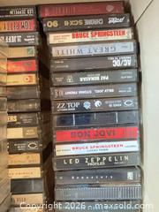 MaxSold Auction: Mixed Classic Rock Cassette Tapes, 51-75 Count - Coquitlam (British Columbia, Canada) SELLER MANAGED Reseller Online Auction - Robson Drive