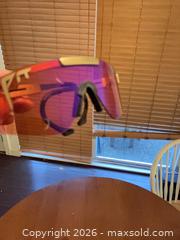 MaxSold Auction: Pit Viper Sports/Cycling Wraparound Sunglasses - Purple/Pink Mirrored - Coquitlam (British Columbia, Canada) SELLER MANAGED Reseller Online Auction - Robson Drive