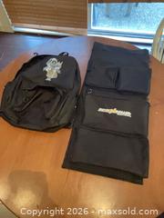 MaxSold Auction: Rock N Roller Black Medium Nylon Backpack Organizer - Coquitlam (British Columbia, Canada) SELLER MANAGED Reseller Online Auction - Robson Drive