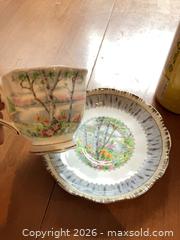 MaxSold Auction: Royal Albert Silver Birch Bone China Teacup & Saucer - Coquitlam (British Columbia, Canada) SELLER MANAGED Reseller Online Auction - Robson Drive