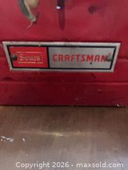 MaxSold Auction: Sears Craftsman Toolbox with Assorted Tools and Red Gas Can - Coquitlam (British Columbia, Canada) SELLER MANAGED Reseller Online Auction - Robson Drive