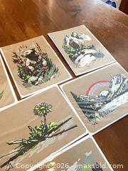 MaxSold Auction: Set of 8 Kraft Paper Art Prints, Greeting Cards & Postcards - Coquitlam (British Columbia, Canada) SELLER MANAGED Reseller Online Auction - Robson Drive