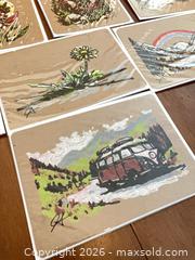 MaxSold Auction: Set of 8 Kraft Paper Art Prints, Greeting Cards & Postcards - Coquitlam (British Columbia, Canada) SELLER MANAGED Reseller Online Auction - Robson Drive