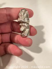 MaxSold Auction: Sterling Silver Abstract Face Figurine / Sculpture - Coquitlam (British Columbia, Canada) SELLER MANAGED Reseller Online Auction - Robson Drive